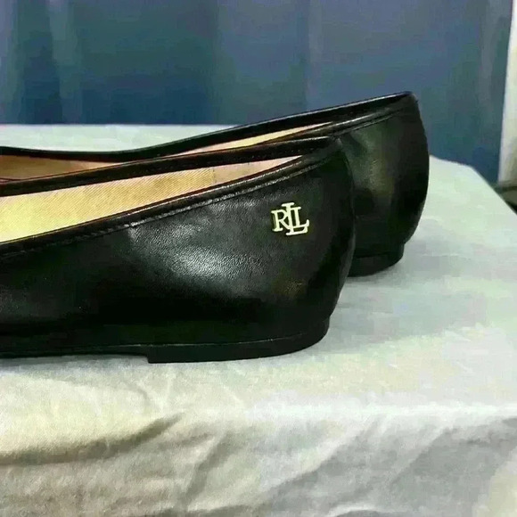 Ralph Lauren Black Ballet Flats - Picture 3 of 5